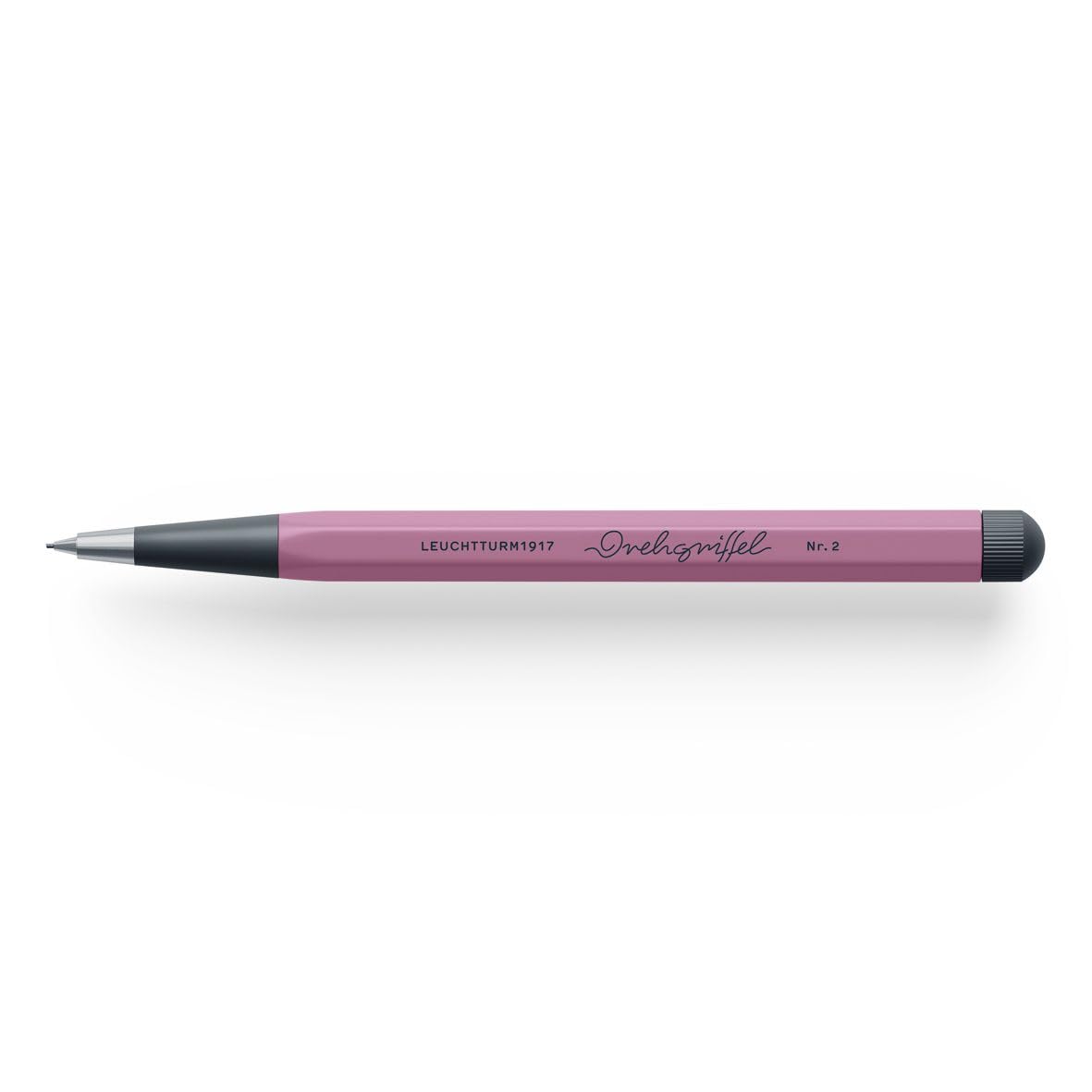 LEUCHTTURM1917 372221 Twist Pen No. 2, Pencil with Twist Mechanism, Aluminum, Steel, Design