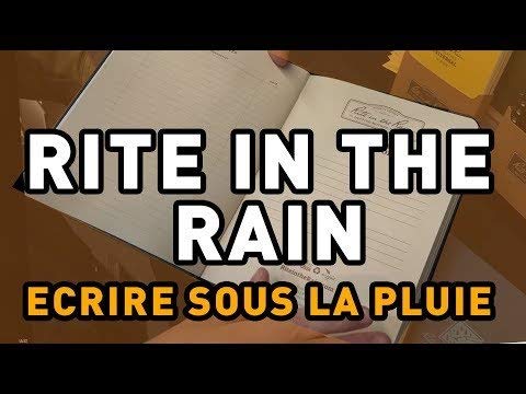 Rite In The Rain Rite in the Rain Weatherproof Orange Metal Retractable Ballpoint Pen - Black Ink