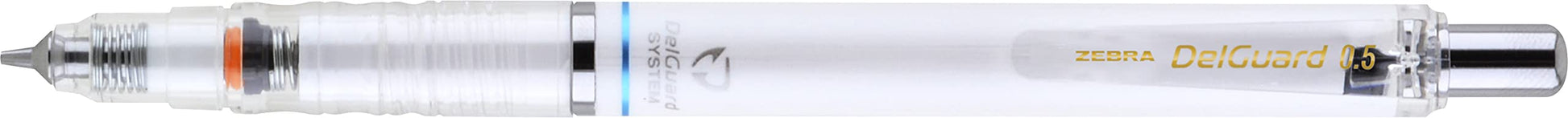 Zebra Pen DelGuard Asstd Barrel Mechanical Pencil, 0.5mm, Fine Point, 3-Pk