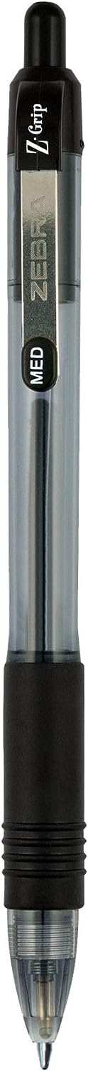 Zebra Pen Z-Grip Retractable Ballpoint Pens, Medium Point 1.0 mm, Assorted Colors, Pack of 40