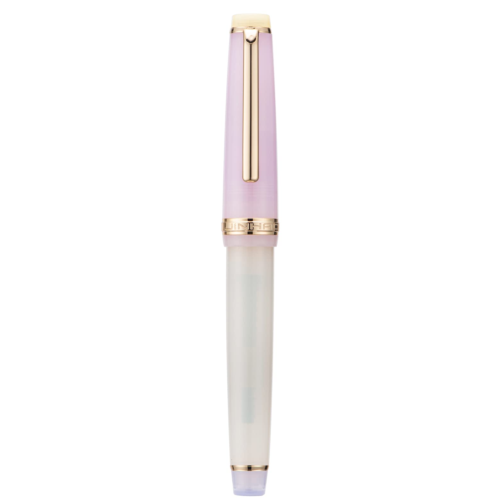 3 Jinhao 82 Fountain Pen Transparent Mixed Morandi Color Acrylic Extra Fine Point Gold Trim with