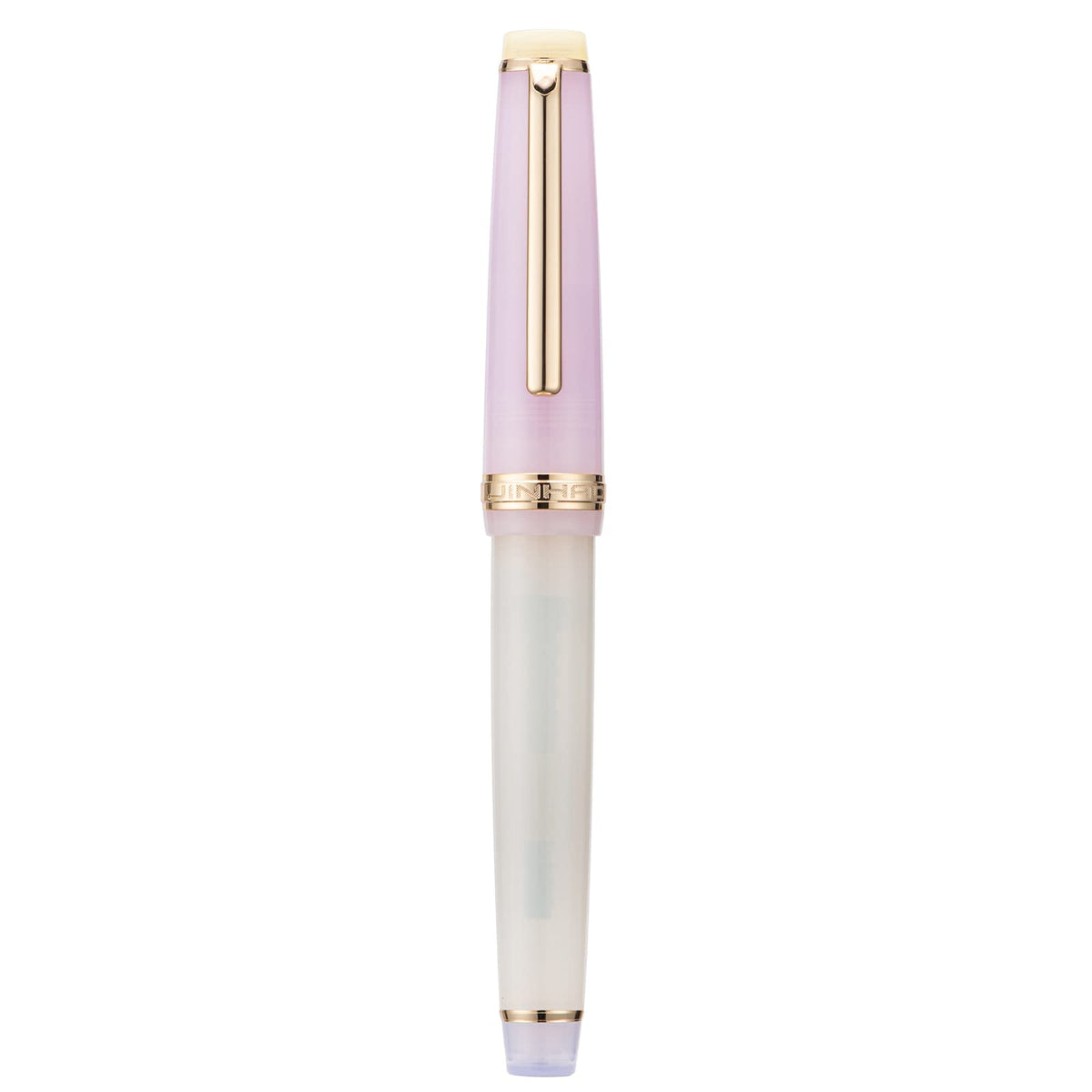 3 Jinhao 82 Fountain Pen Transparent Mixed Morandi Color Acrylic Medium Point Gold Trim with