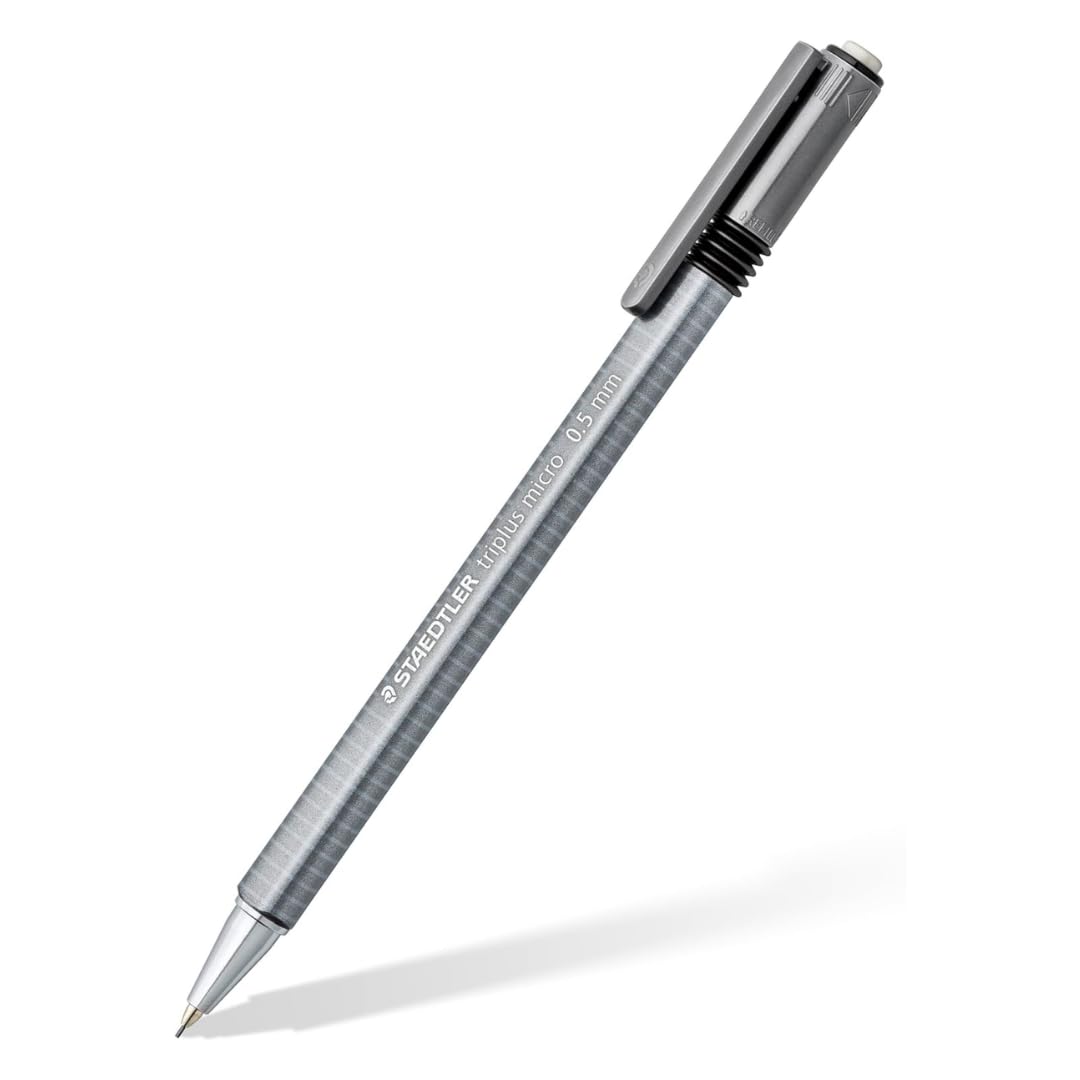 STAEDTLER Triplus Micro 0.5mm Mechanical Pencils #2, 6 Pack, 18 total count