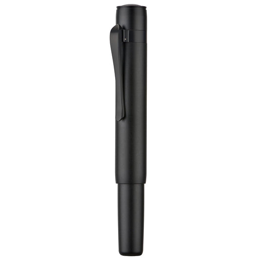 HONG DIAN M2 Mini Fountain Pen with Extra Fine Soft Nib, Sleek Shape Aluminium Short Pocket Travel