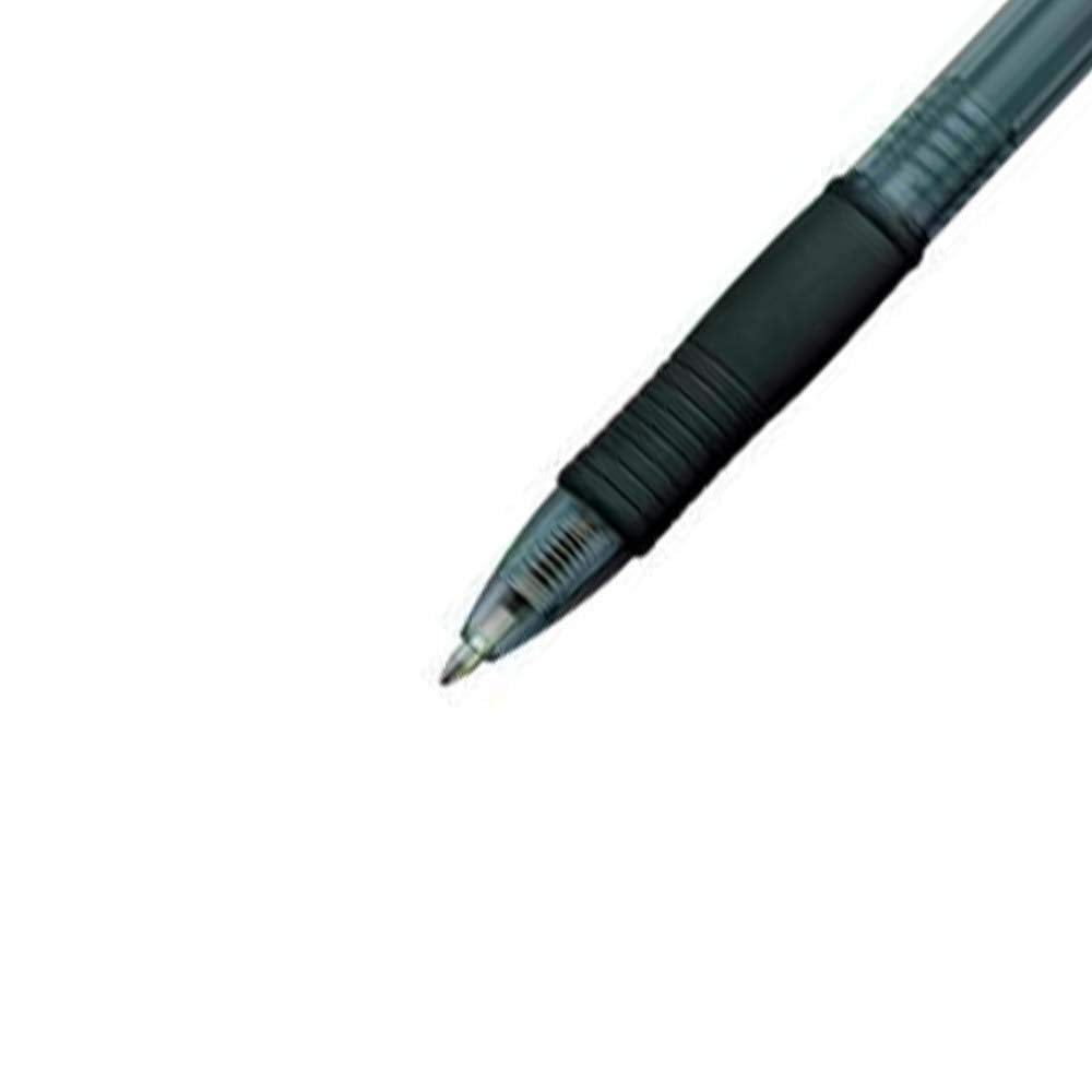 Premium Refillable & Retractable Rolling Ball Gel Pens, 12 Count, Bold Point, Black Ink