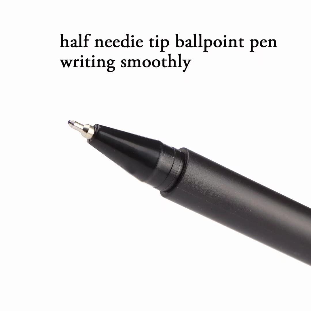 KAKA RABBIT Cool Gun-Shaped Ballpoint Pen, Blue Ink, 12 Pack