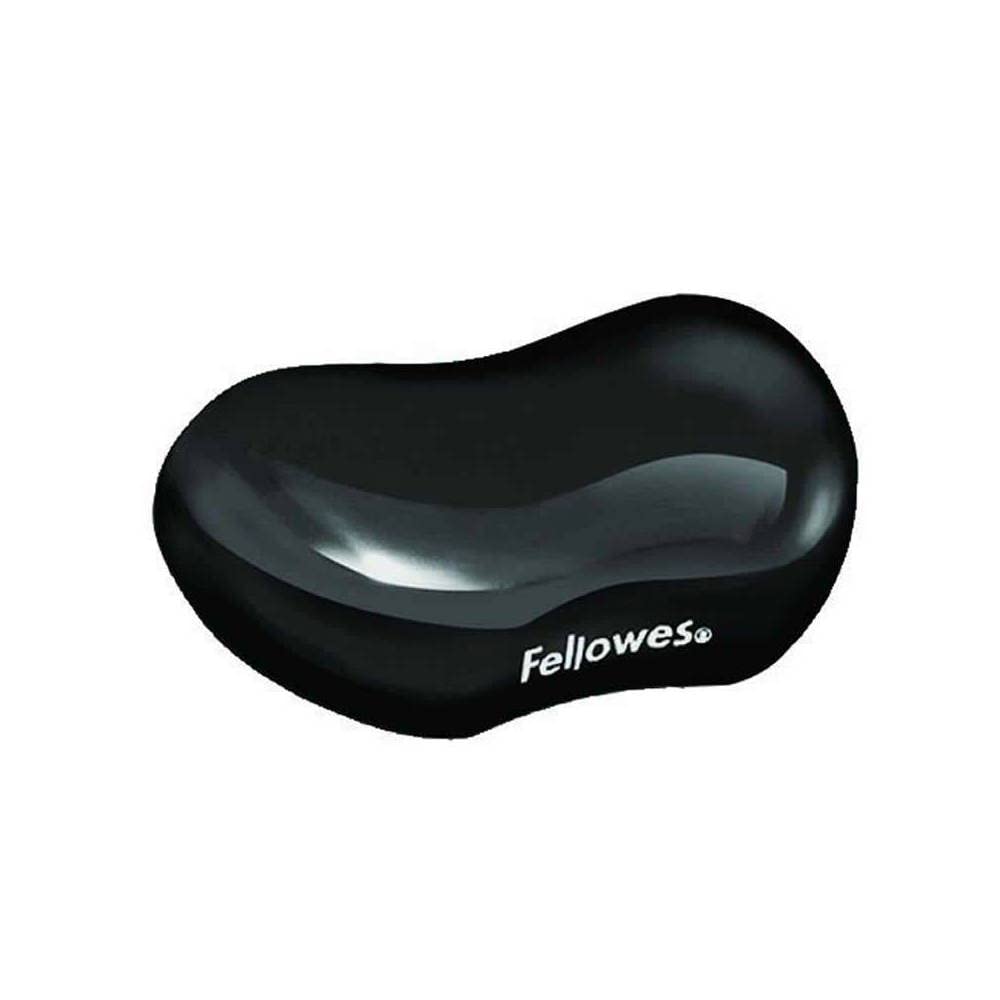 Fellowes Wrist Rest - Crystals Gel Wrist Rest with Non Slip Rubber Base - Ergonomic Mouse Mat Wrist