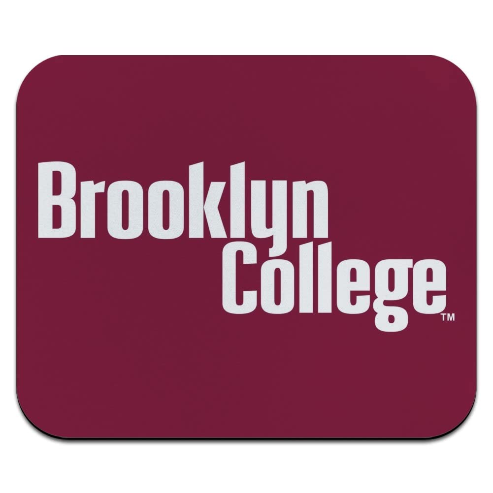 Brooklyn College Bulldogs Logo Low Profile Thin Mouse Pad Mousepad