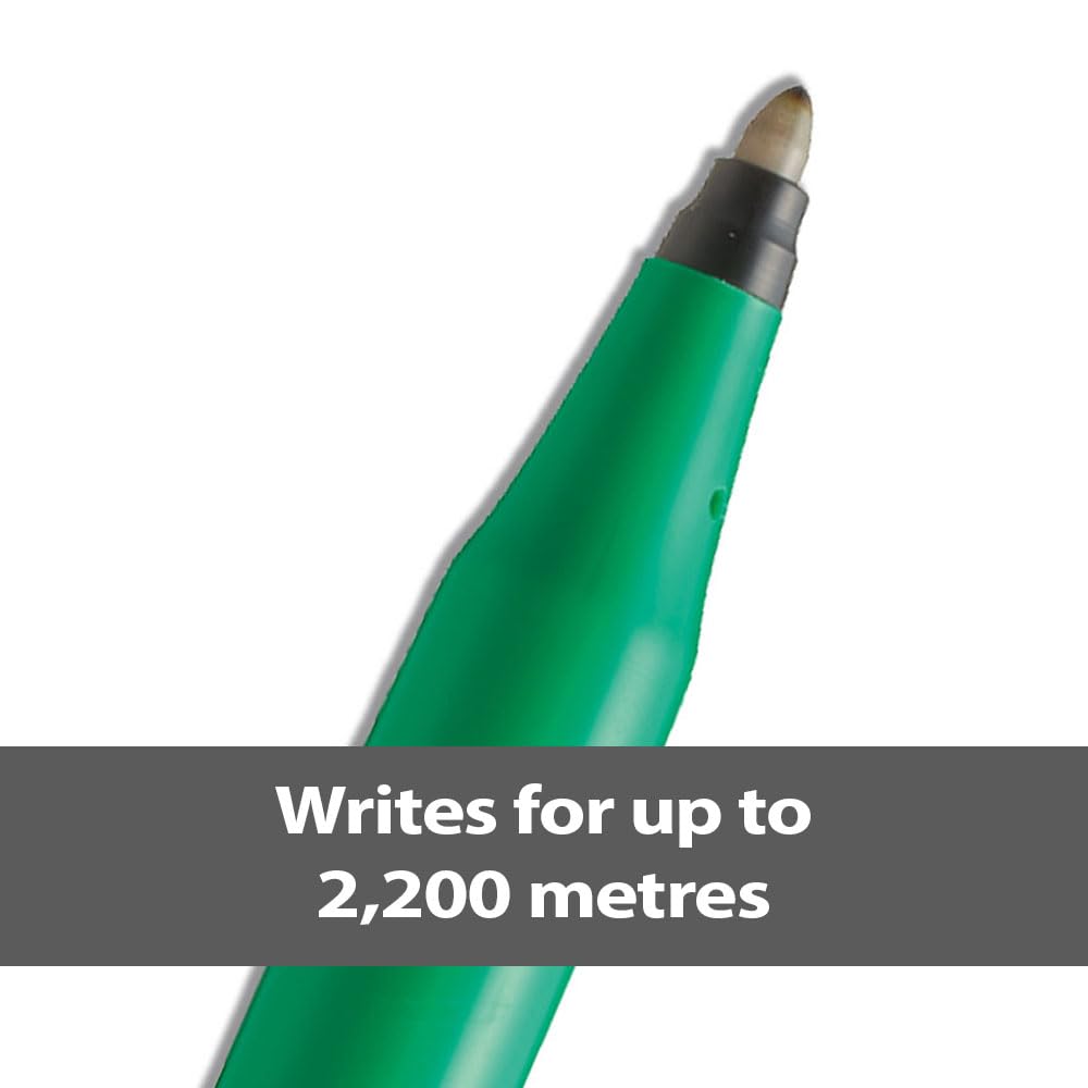Pentel, R50-A 0.4 mm tip, Black water-based ink, 1 pack of 12 pens