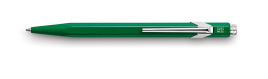 OfficeMarket Caran d'Ache 849 Metal Range Ball Pen - Green with Green Cartridge (849.018)