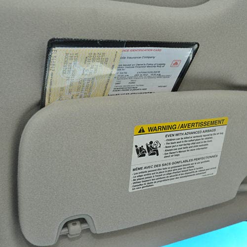 StoreSMART® - Black-Back Auto Insurance & ID Card Holders - 20 Pack - RFS20-BK20