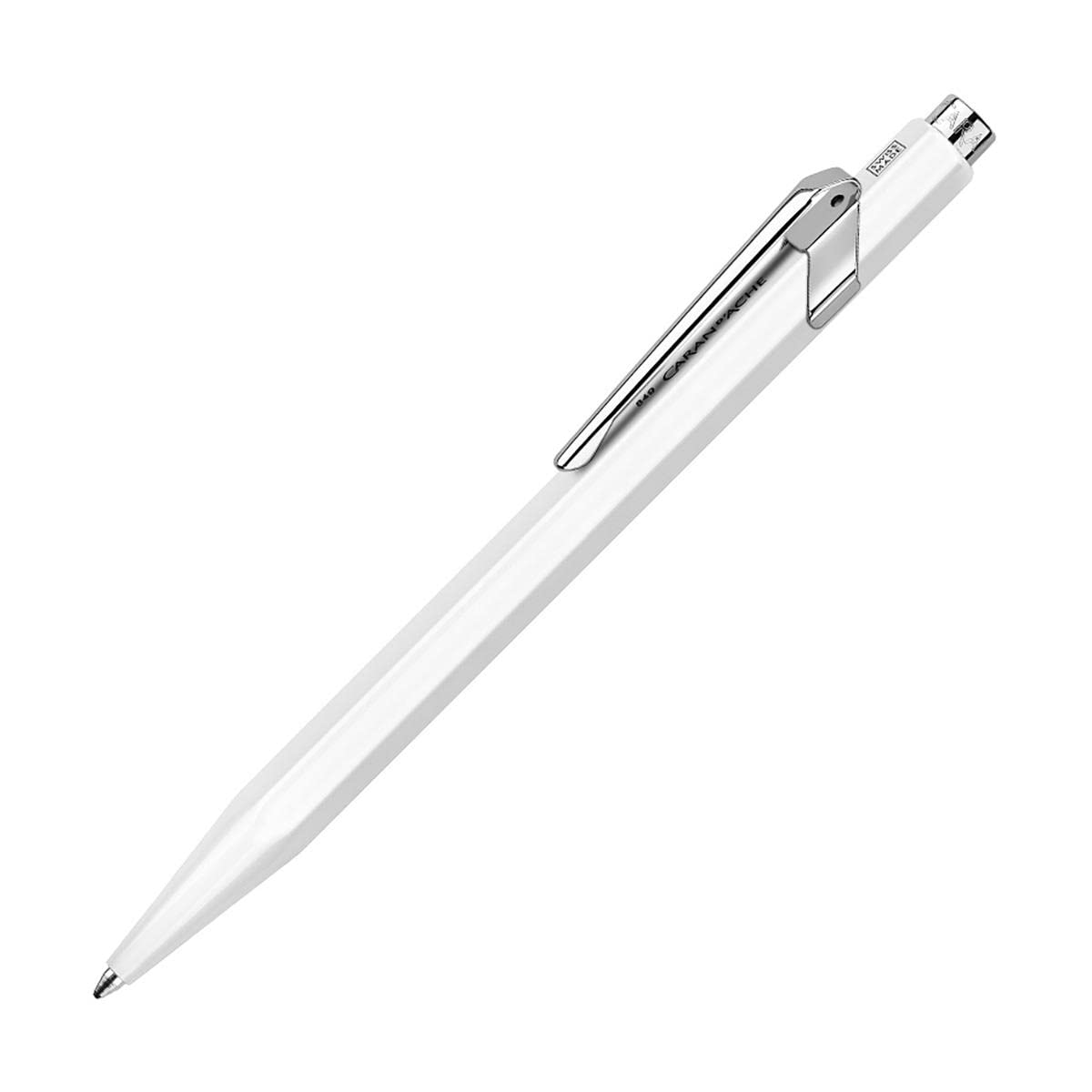 CREATIVE ART MATERIALS Caran D'ache Ballpoint Pen Metal White (849.001)