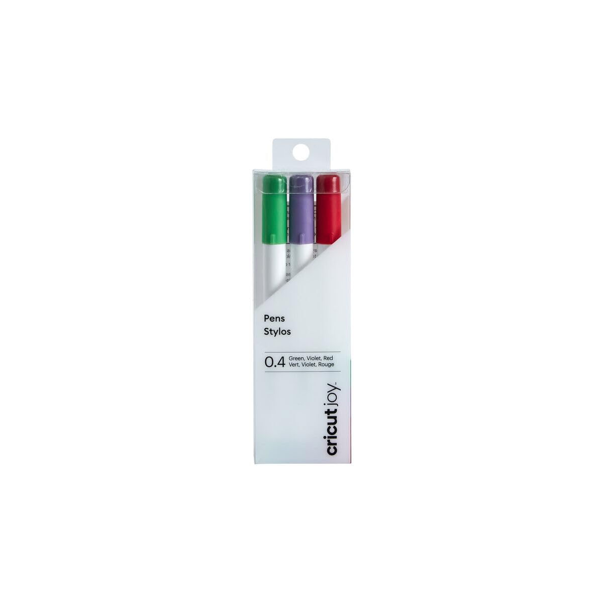 Cricut Fine Point Pens - Red, Green, Violet (3ct) .4mm - for Joy & Joy Xtra Machines