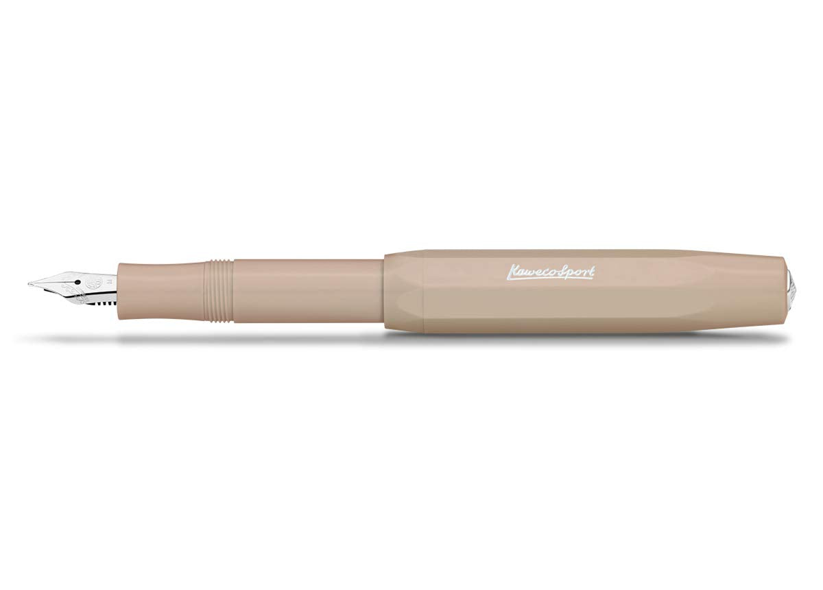 Kaweco SKYLINE SPORT Fountain Pen Macchiato I Premium Fountain Pen for Ink Cartridges I Exclusive