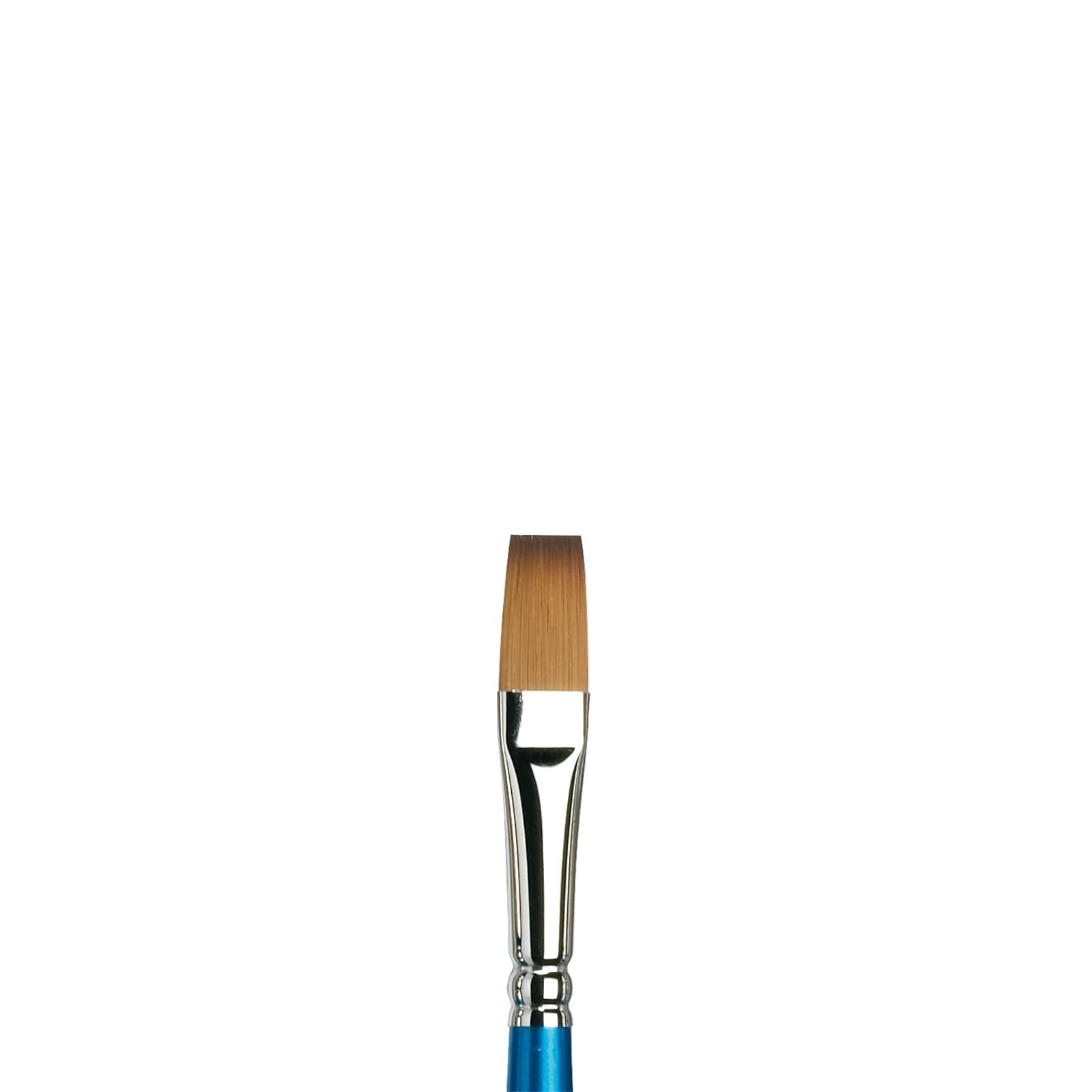 Winsor & Newton Cotman Short Handle Brushes, Set of 4, (Round 1, 4, & 6, One Stroke 3/8")