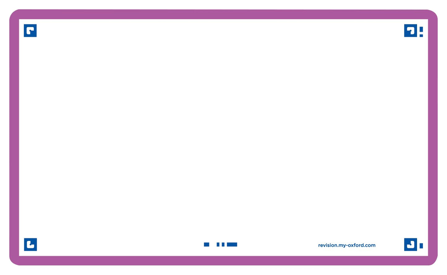 Oxford Flash 2.0 Flashcards A7 75 x 125 mm White Light Purple Pack of 80
