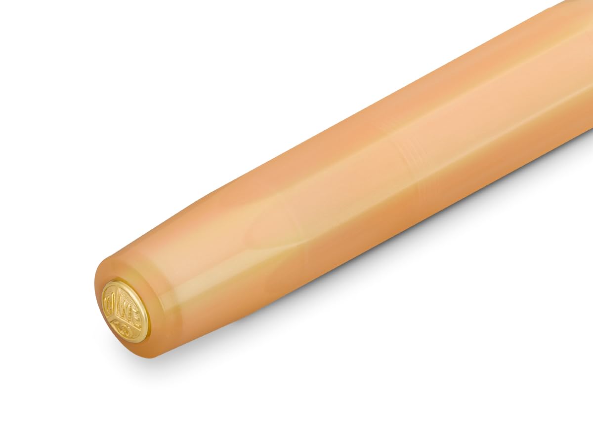 Kaweco Collection Apricot Pearl Fountain Pen - Steel Nib (Fine), Sport, 13 cm