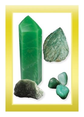 Crystals & Stones Learning Cards - Living Magick Learning Card Series - Self Study Flash Cards