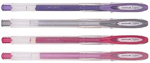UNI-BALL UM1208CNM Pack 8 Roller UM-120 Metal Assortment