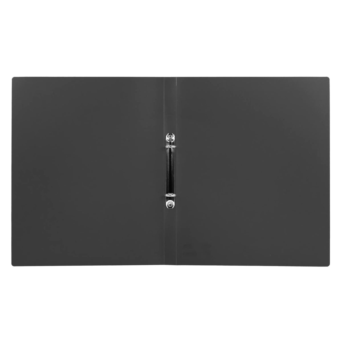 Idena 10429 Ring Binder DIN A4 with 2-Ring Mechanism 20 mm Spine Width Grey
