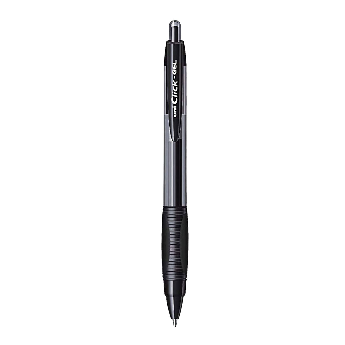 uni-ball Click Gel XSGR7 0.7mm Gel Pen | Triangle Rubber Cylinder | Retractable Mechanism | Long