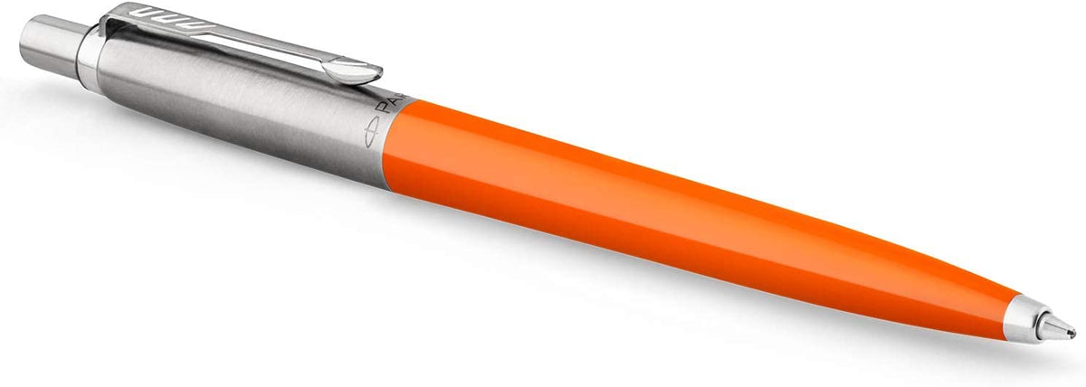 Parker Jotter Originals Ballpoint Pen Collection, '90s Retro Orange Finish, Medium Point, Black