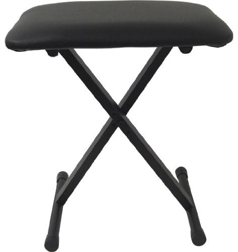 Casio ARBENCH X-Style Adjustable Padded Folding Keyboard Bench (Black)