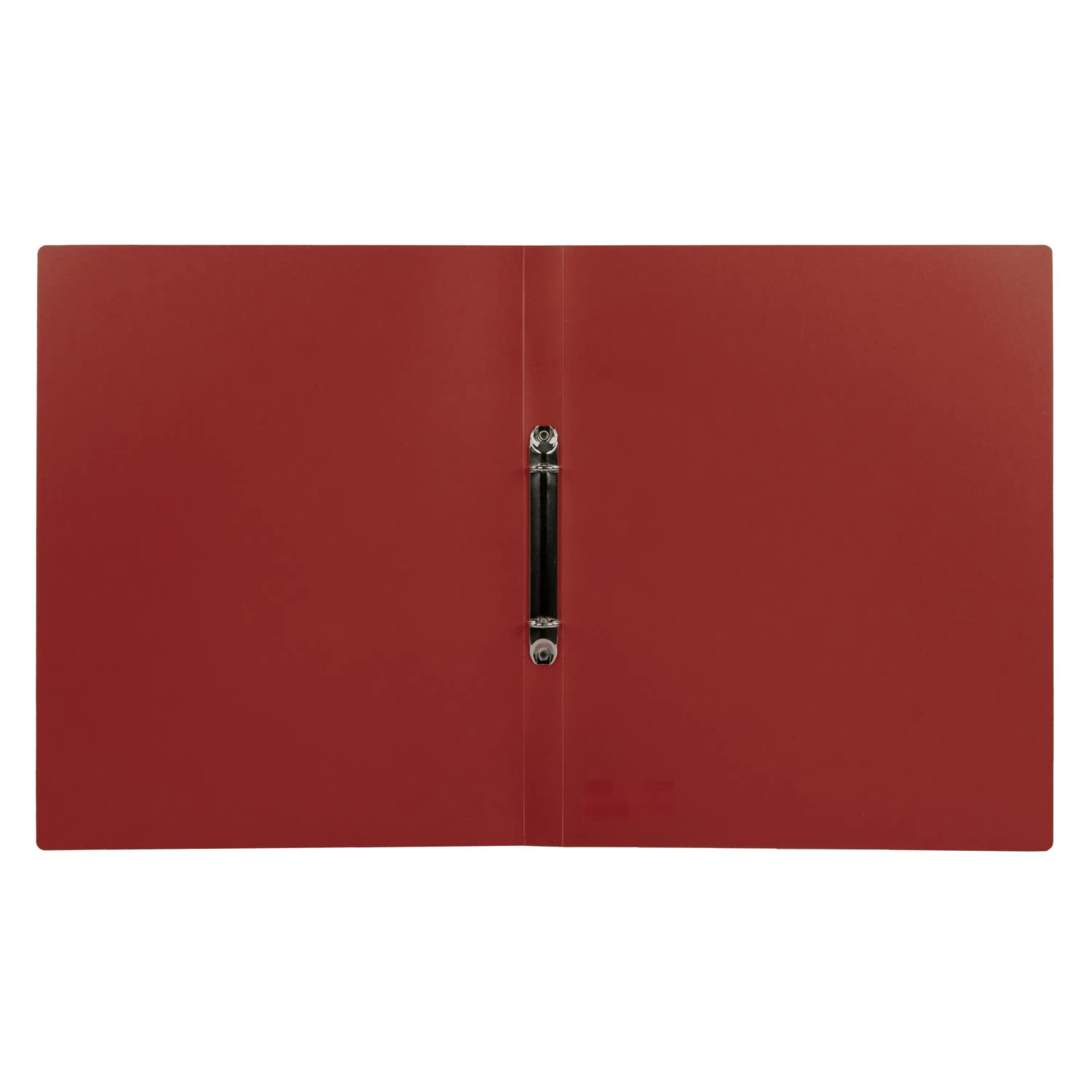 Idena 10433 Ring Binder in DIN A4 Format, with 2-Ring Mechanism, 20 mm Spine Width, Bordeaux, 1