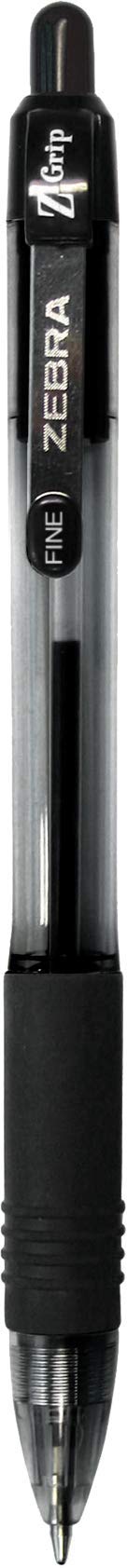 Zebra Pen Z-Grip Retractable Ballpoint Pen, Black Ink, 0.7mm, 30 Bulk-Pack