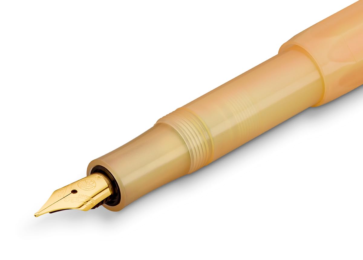 Kaweco Collection Apricot Pearl Fountain Pen - Steel Nib (Fine), Sport, 13 cm