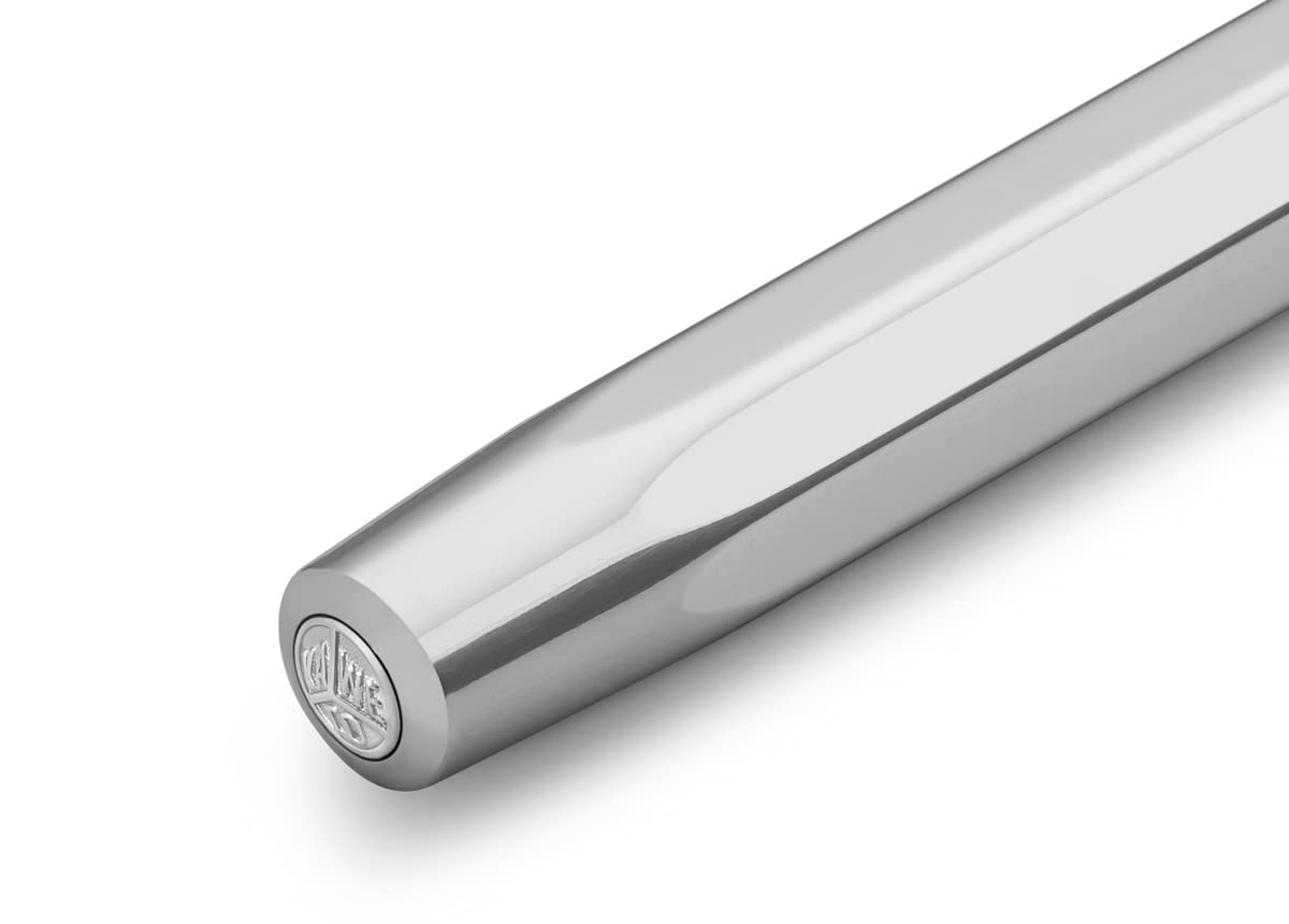 Kaweco AL SPORT Rollerball Raw I Gel/Ballpoint Pen Including 0.7 mm Rollerball Pen Refill in