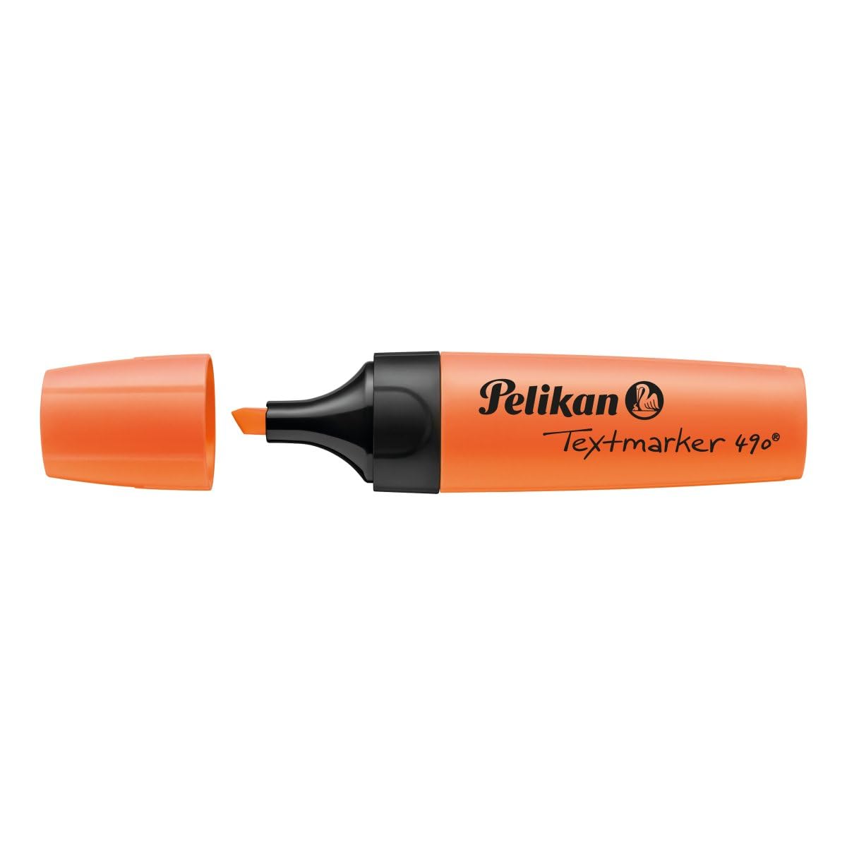 Pelikan Highlighters 490, Orange, Pack of 10 in Box