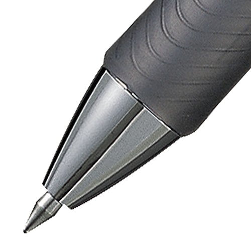 Pentel XBL77/2-A EnerGel Xm Retractable Gel Pen - Black (Pack of 2)