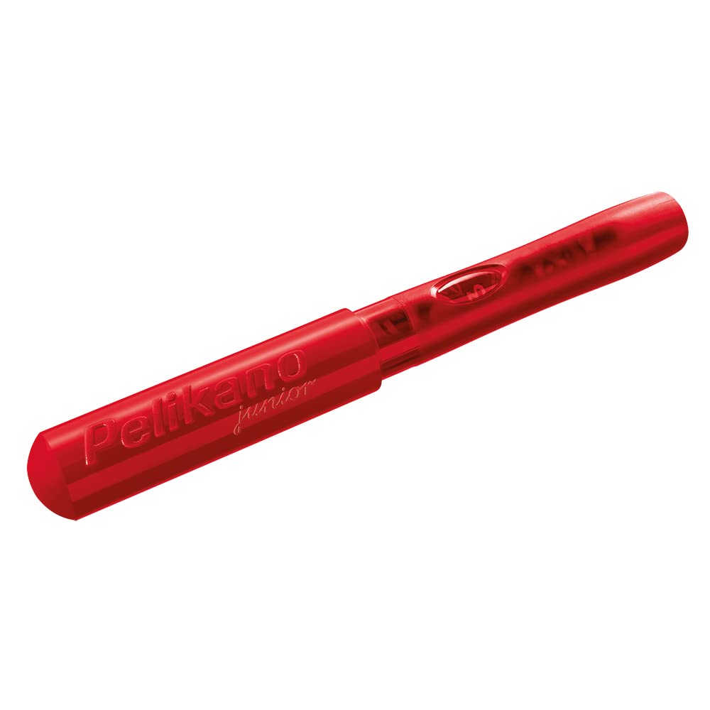 Pelikan Pelikano Jr. Fountain Pen, Left-Handed, Medium Nib, Red, 1 Pen, 940924