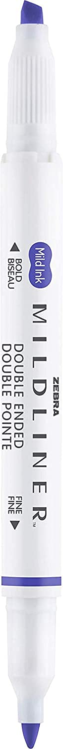 Zebra Pen Mildliner Double-Ended Highlighter Set, Broad and Fine Point Tips, Ideal for Bible