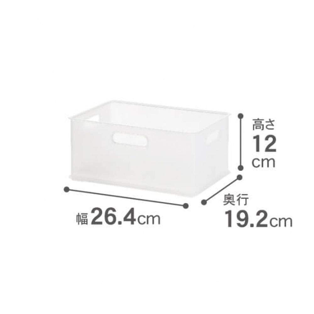 SANKA NIB-SCL InBox, Storage Box, Fits Perfectly in Color Box, Small, Clear, (W x D x H): 10.4 x