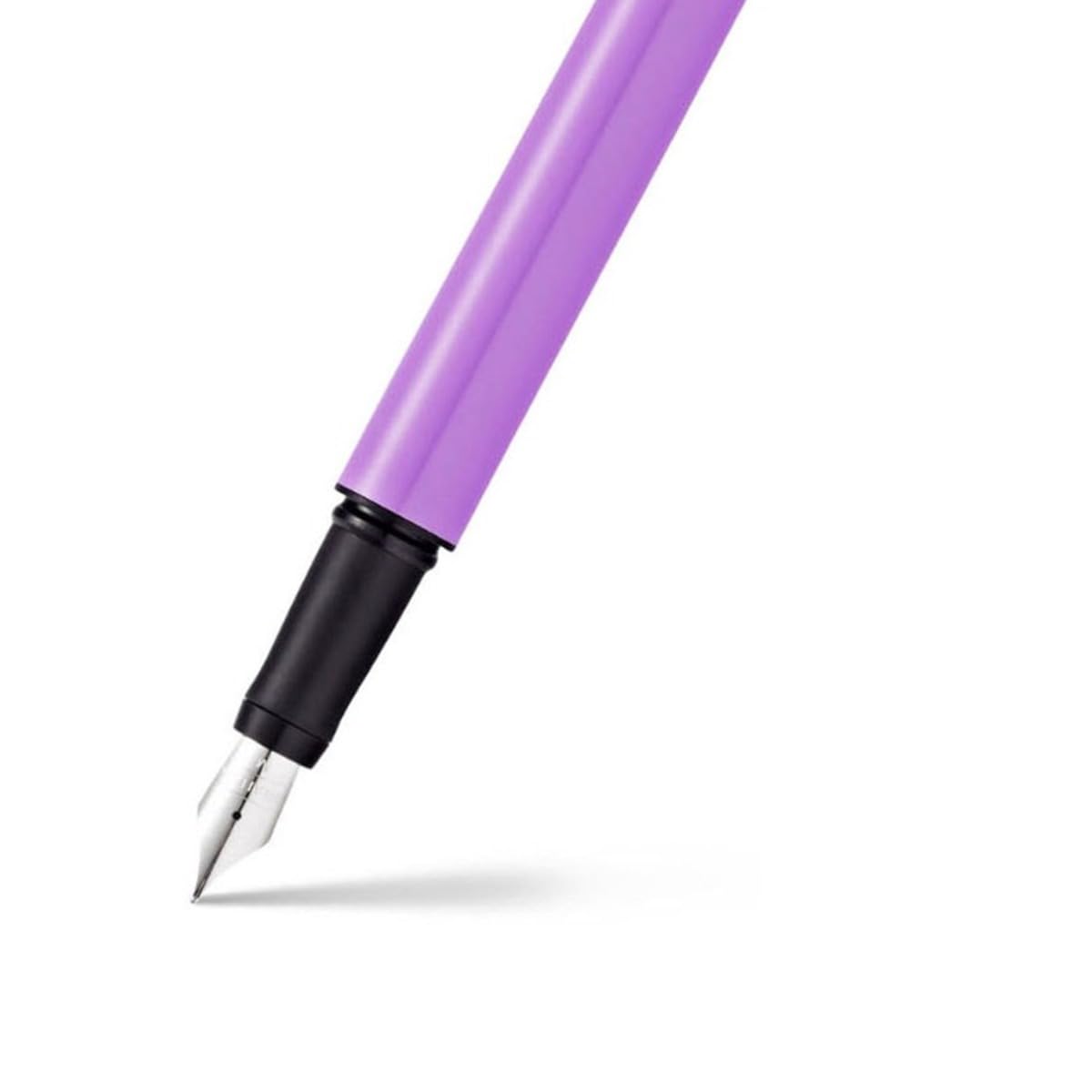 Sheaffer Pop Glossy Lilac Fountain Pen with Chrome Trim and Medium Nib