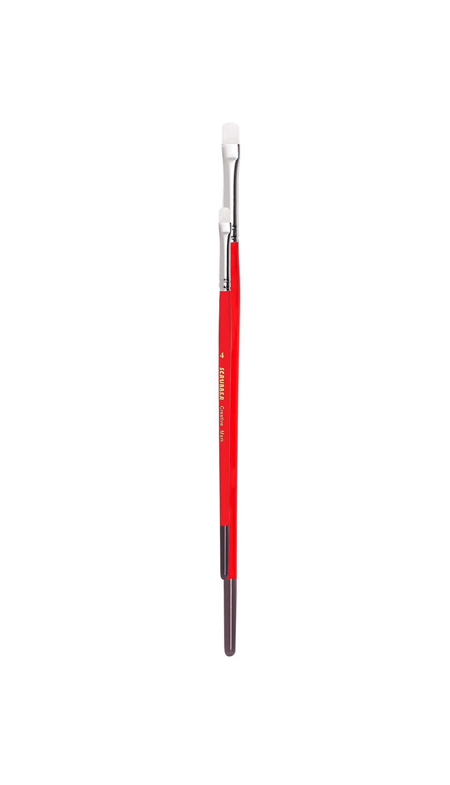 Creative Mark Scrubber Watercolor Brushes - Professional Watercolor Brushes for Scrubbing