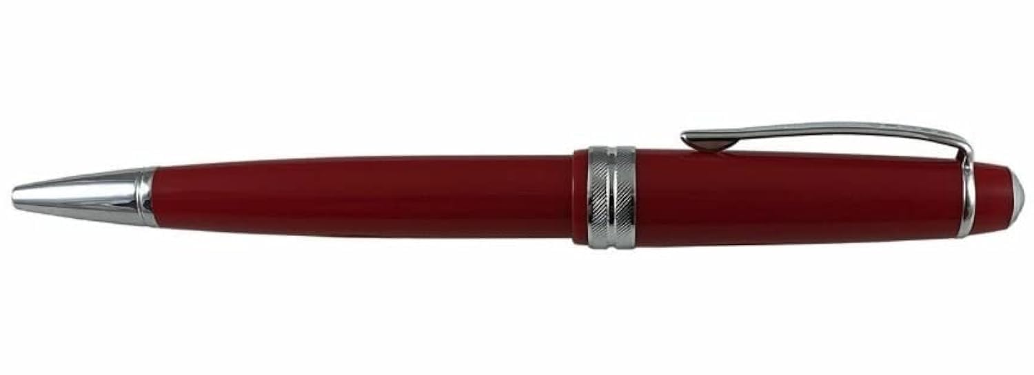 Cross Bailey Light Red Lacquer Ballpoint Pen, Medium Point, Black Ink
