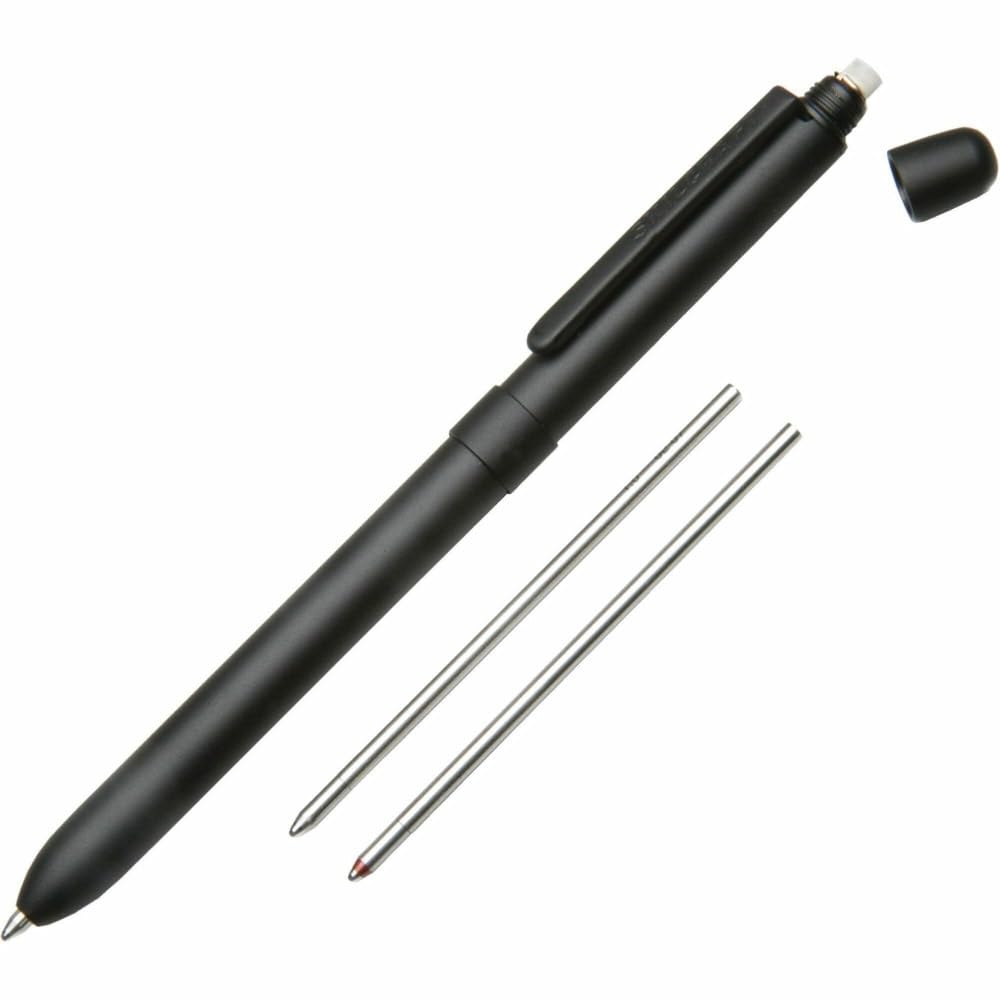 SKILCRAFT B3 Aviator Multi-function Pen Black/Red Ink, Medium Point with Pencil (7520-01-564-9906)