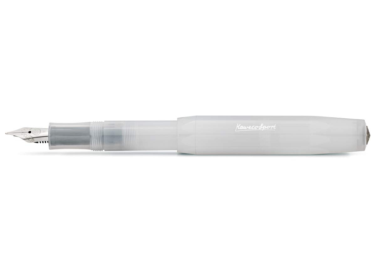 Kaweco FROSTED SPORT Fountain Pen Natural Coconut (Extra Fine)