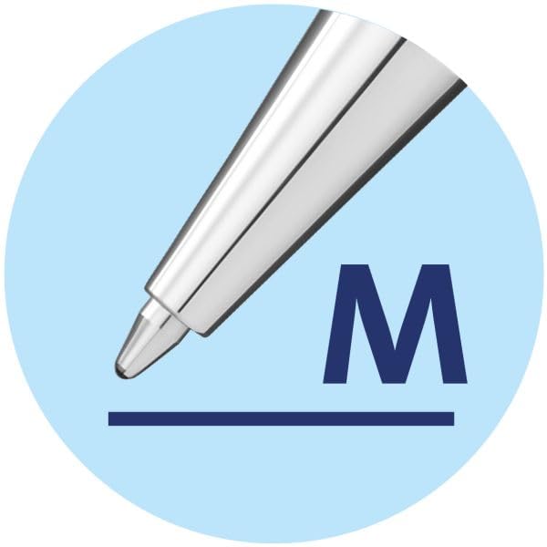 Pelikan Jazz Classic Ballpoint Pen, Medium Nib, Blue Ink Refill Included, Metal, Berry, Blister