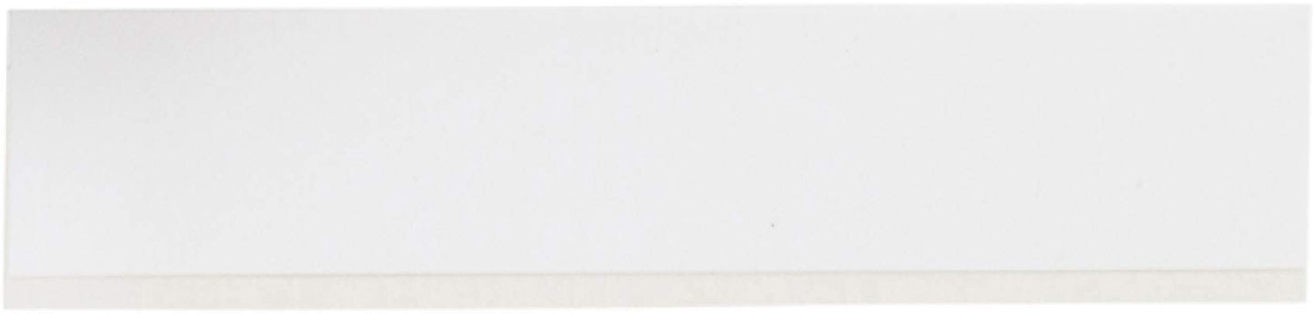 Brady Authentic (M21-250-595-WT) All-Weather Vinyl Label for Indoor/Outdoor ID, Lab and Equipment