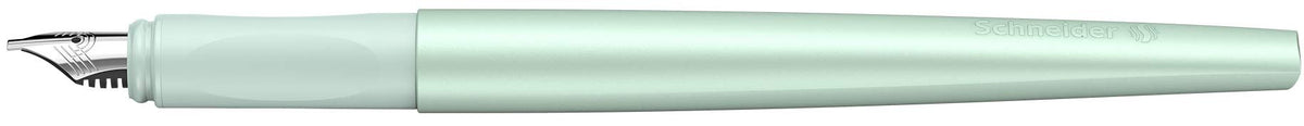 Schneider Callissima Calligraphy Fountain Pen, 1.5 mm, Refillable, Metallic Mint Barrel, Bermuda