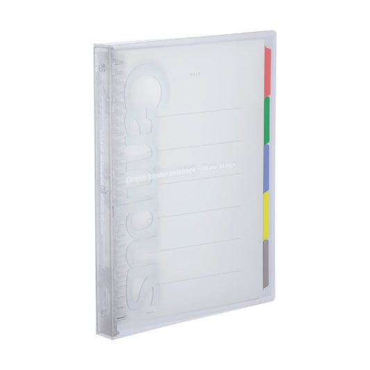 Kokuyo Binder Note Campus B5 26 Holes up to 100-sheet Transparent Le -P333T