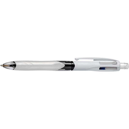 BIC 4 Colours Multifunctional Ballpoint Pen and HB Pencil Combo - Set of 12 - All in One Writing