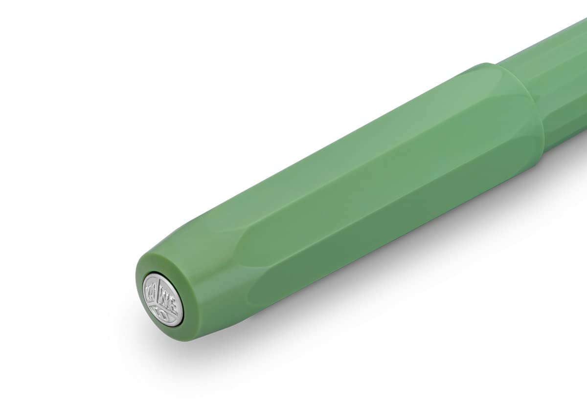 Kaweco Perkeo Rollerball Pen Jungle Green I Gel Pen with Refill for School I Beginner Roller with