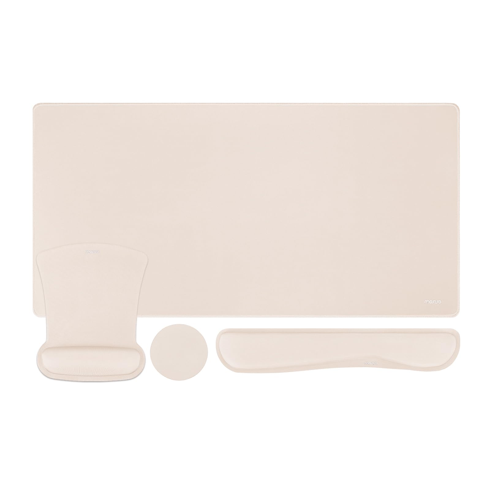 MOSISO Keyboard Mouse Pad Set, Large Gaming Mousepad&Keyboard Wrist Rest