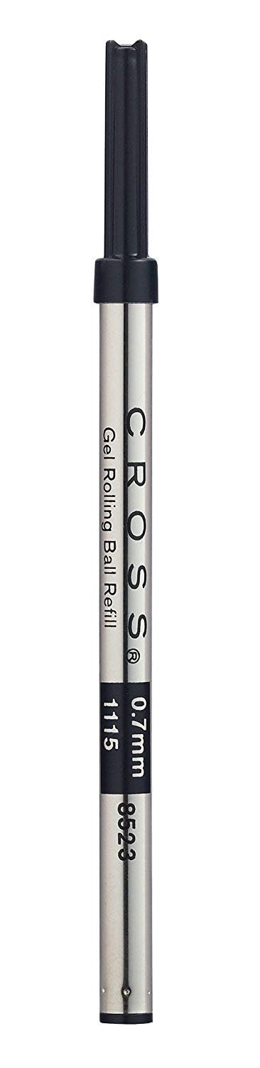 Cross Refill for Selectip Gel Roller Ball Pen, Black, 1 per Card (8523) (Twо Pаck, Black)