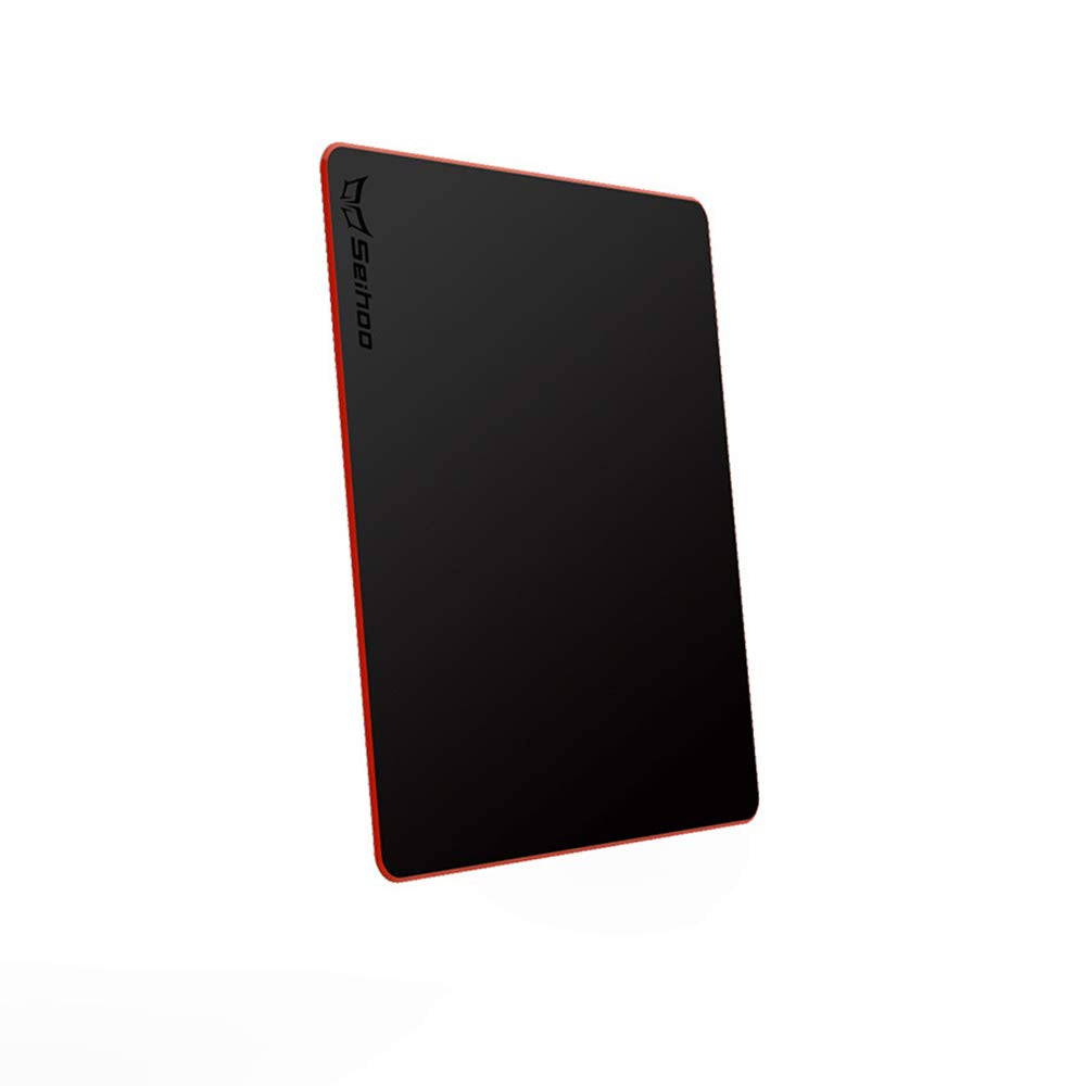 Seihoo Mouse Pad, Resin Hard Surface Mouse Mat Polymer Silicone Bottom Gaming Mousepad No Smell